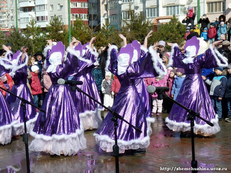 Концерт народного хора "Жемчужина" на проводы масленицы 22 февраля 2015 года.